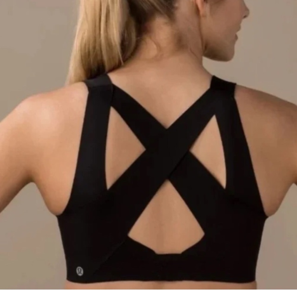 Lululemon Enlite Sports Bra Sz 34D Black